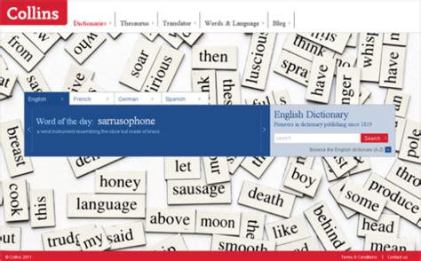 collins dictionary online|Welcome to CollinsDictionary.com .
